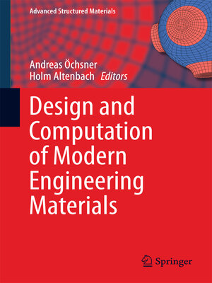 cover image of Design and Computation of Modern Engineering Materials